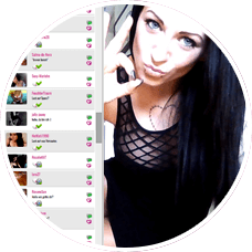 Schreibe mit reale Sexpartner im Textchat